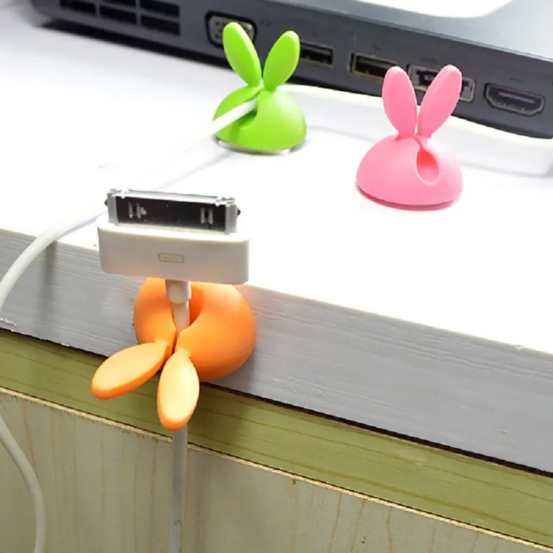 6 шт. за комплект многофункционального кабеля cableclip usb линия компьютер линии fixer