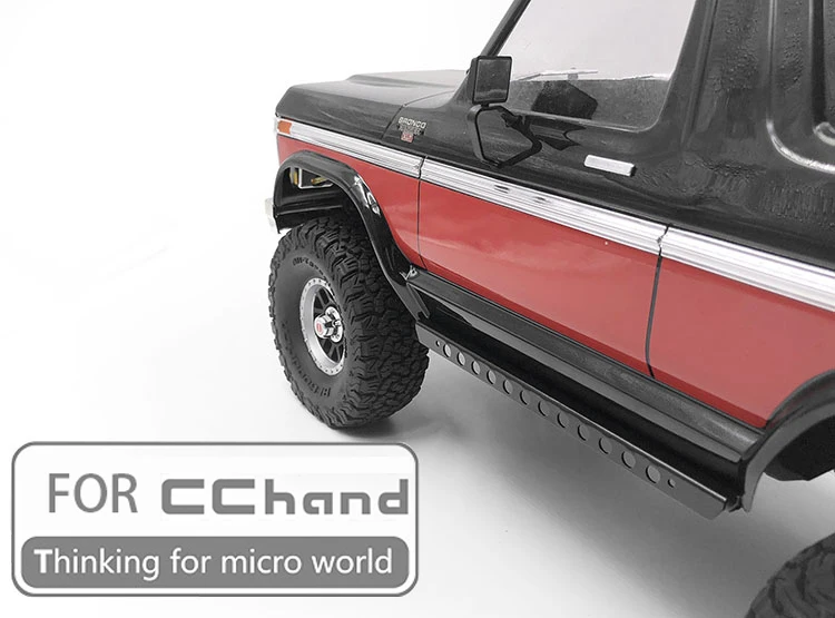 Металлический боковой слайдер для CCHAND TRAXXAS TRX4 Ford BRONCO|Детали и аксессуары| |