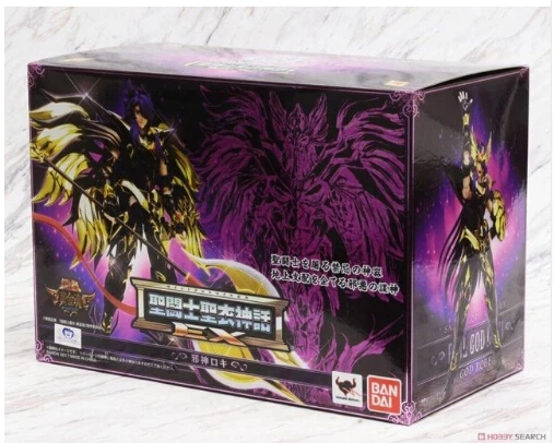 Оригинальная модель аниме Bandai металлическая ткань Saint Seiya миф душа о золоте злом