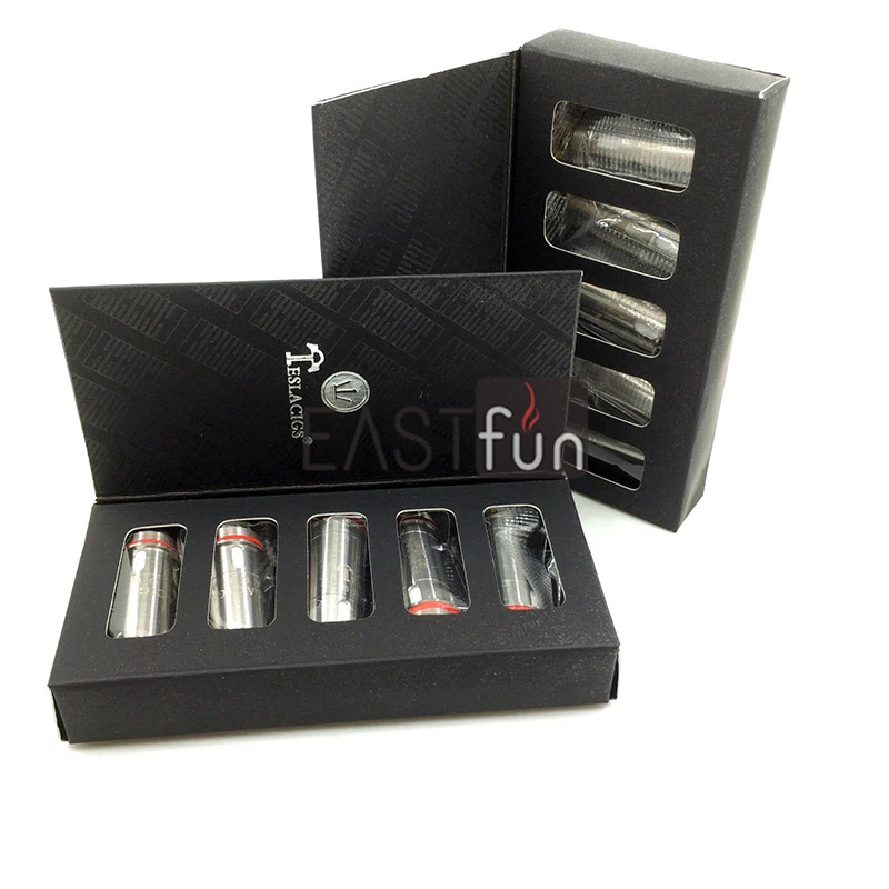 5 шт. Оригинал Тесла скрытая спираль теневая катушка SS316 0.6ohm 0.28ohm стелс для Tesla