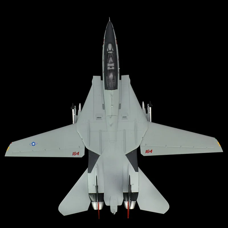 Предварительно построенный 1: 72 F-14 Tomcat F-14D реактивный самолет хобби Коллекционная