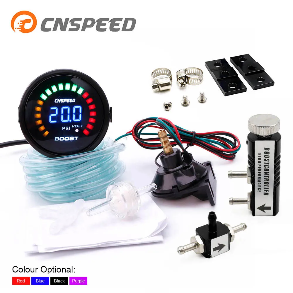 CNSPEED 2 &quot52 мм 20 Автомобильный цифровой светодиодный турбонаддув комплект с