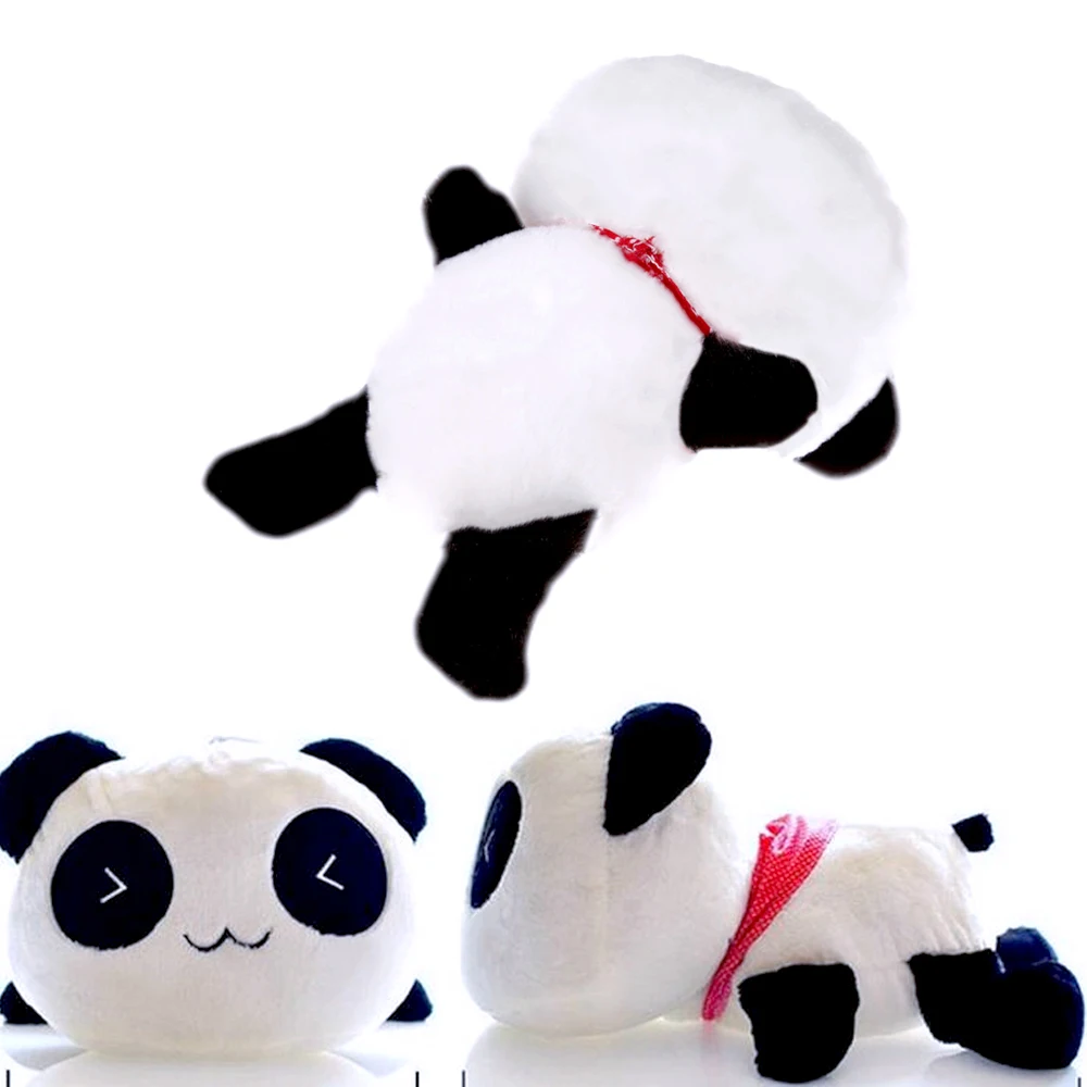 25 см Kawaii мультфильм Животные плюшевая большая голова панда кукла искусственная
