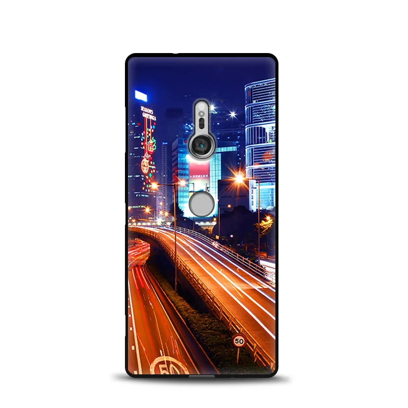 JURCHEN, роскошный 3D мультяшный чехол для телефона, для sony Xperia XZ3, чехол, мягкий, TPU, силиконовый, задний Чехол для sony Xperia XZ3, двойной чехол - Цвет: 34