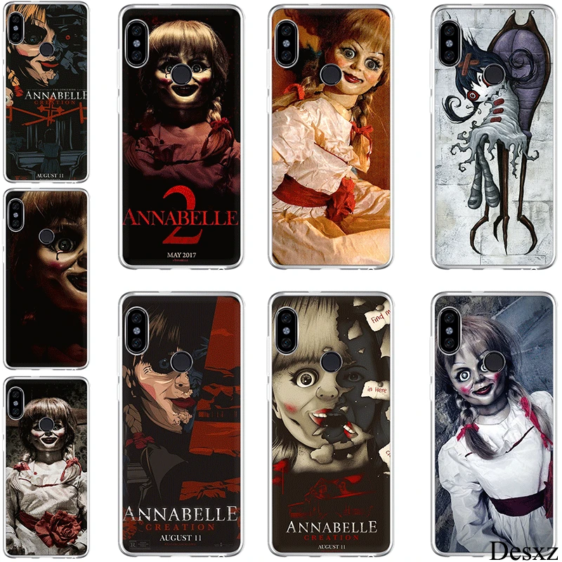 Мягкий ТПУ чехол для xiaomi Redmi Note 4 4X5 6 5A Pro Prime Annabelle Creation Horror | Мобильные телефоны и