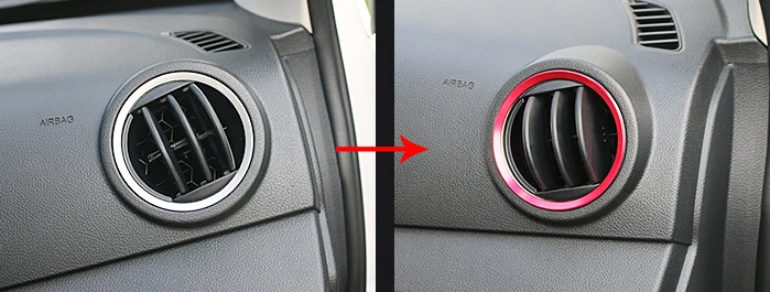 2 шт. для FAW BESTURN X40 декоративное кольцо вентиляционного отверстия | Автомобили и