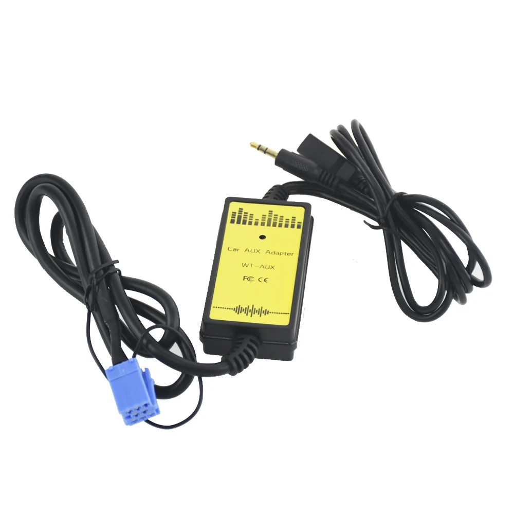 Автомобильный адаптер для CD MP3 аудио интерфейс AUX USB SD Mini 8P соединитель Changer Для VW