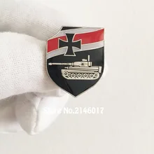 Новое поступление WW 2 немецкий танк эмалевые значки PzKpfw VI лацкан
