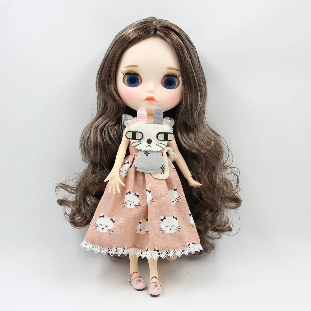 Кукла Blyth ICY DBS с белой кожей шарнирное тело новое матовое лицо элегантные