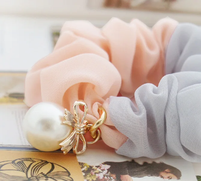 Корея высокое качество ручной работы для девочек аксессуары волос резинки