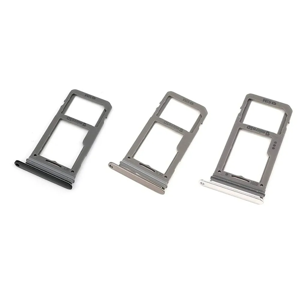 

10pcs For Samsung Galaxy S8 Sim card Tray Micro SD Card Tray Holder Repair Part