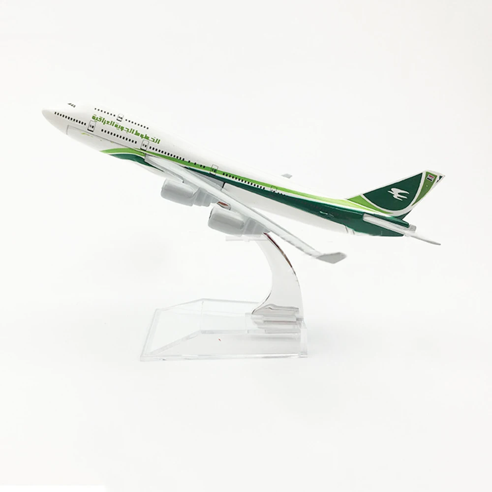 1/400 масштаб самолета Boeing 747 Iraqi Airways 16 см сплав самолет B747 модель игрушки для детей