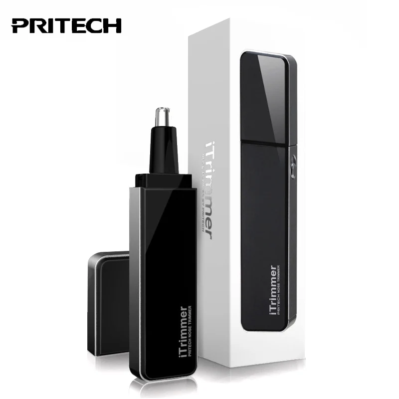 

PRITECH Painless Nose Hair Trimmer with LED Light Electric Eyebrow Trimmer For Men Private Cleaning Nose Hair Cutter ( Battery )