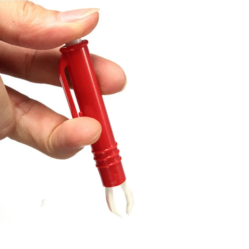 Пластик Pet клип Пинцет Блошиный очистки гаджет для собак кошка Tick Remover домашних