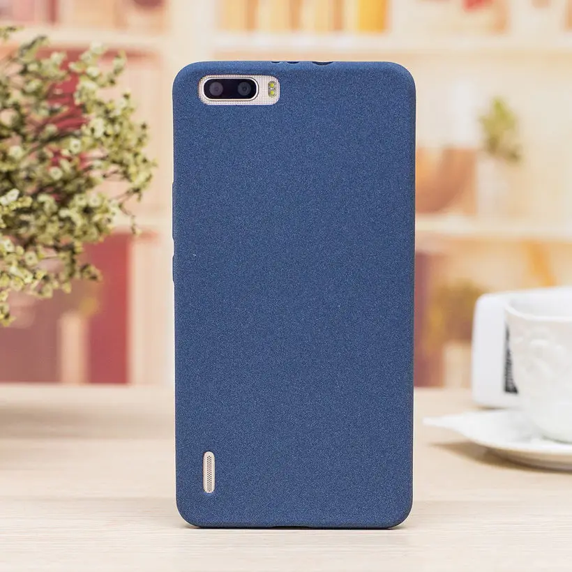 Royal blue Чехол для huawei Honor 6 Plus, силиконовый мягкий матовый чехол для телефона huawei Honor 6 Plus, PE-TL10 PE-UL00, 5,5 дюймов, чехол s Bag - Цвет: Royal blue