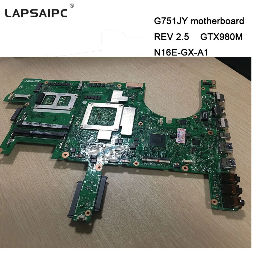 Материнская плата G751JY GTX980M 2 шт./лот для ASUS материнская REV 3 0 игровая карта i7 ЦП 60NB06F0