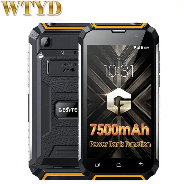 Geotel G1 смартфон с 5 дюймовым дисплеем четырёхъядерным процессором MTK6580A ОЗУ 2 Гб ПЗУ