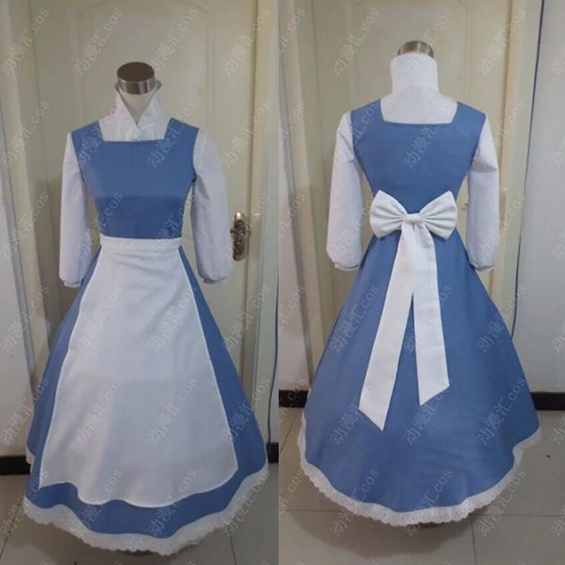 Adult princess belle anime cosplay costumes blue color plus size costume bella maid dress for women cosplay
Adult princess belle anime cosplay costumes blue color plus size costume bella maid dress for women cosplay
