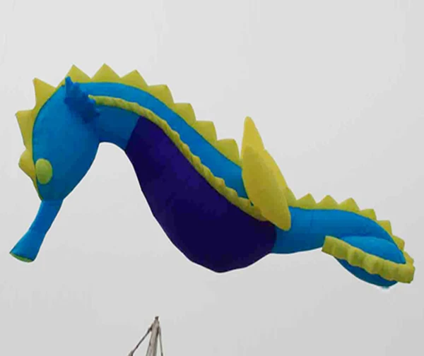 10 м Радуга ткани длинная программное обеспечение кайт гиппокамп партия лошадь