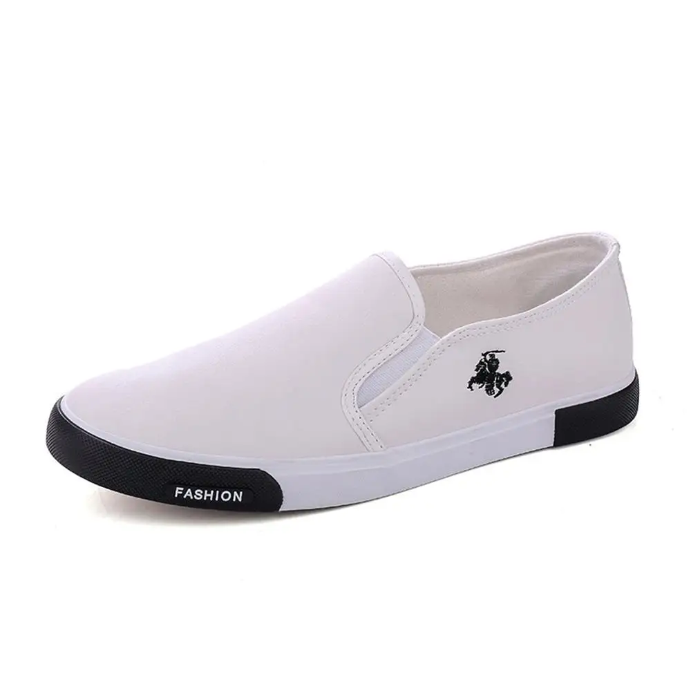 2018 New Mens Shoes 39-45 Fashion Outdoor loafers Walking Black Men Casual Leather Flats | Обувь