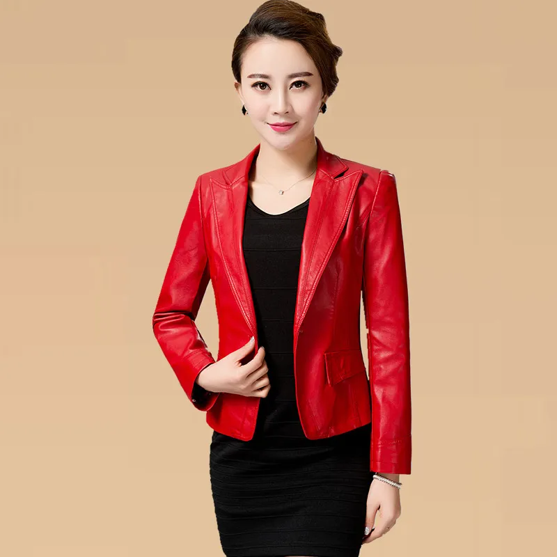 Горячее предложение! Распродажа! 2020 Новое поступление Короткая кожаная куртка