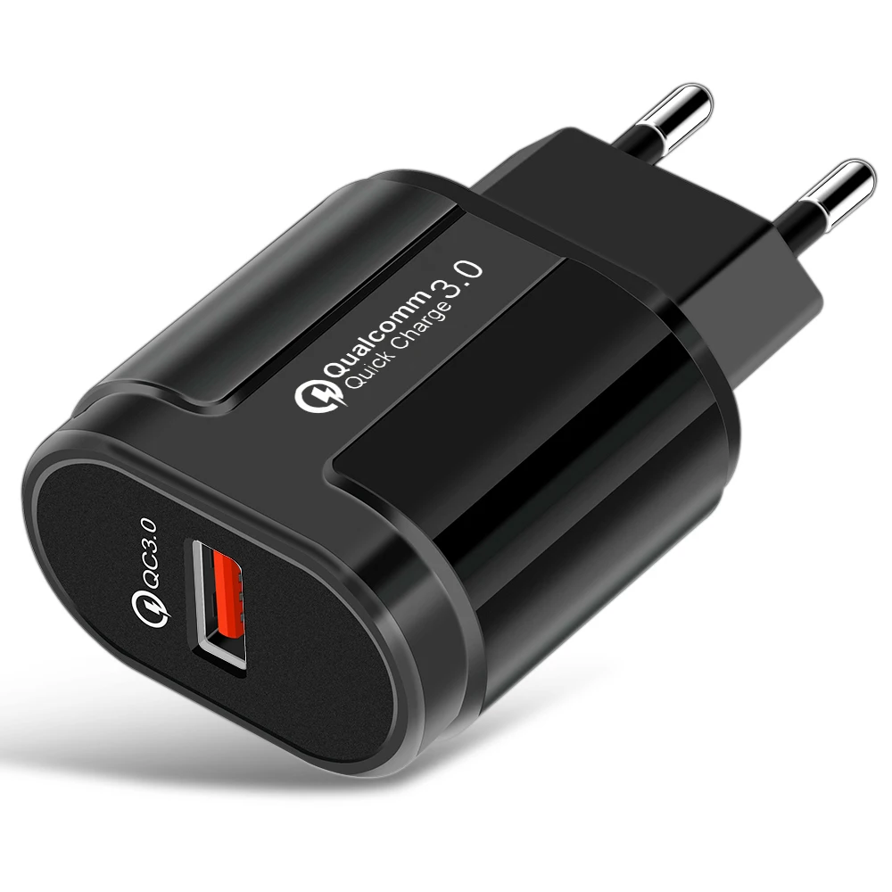 Настенное зарядное устройство USB 3 0 для быстрой зарядки совместимо с Samsung Galaxy S8 / +