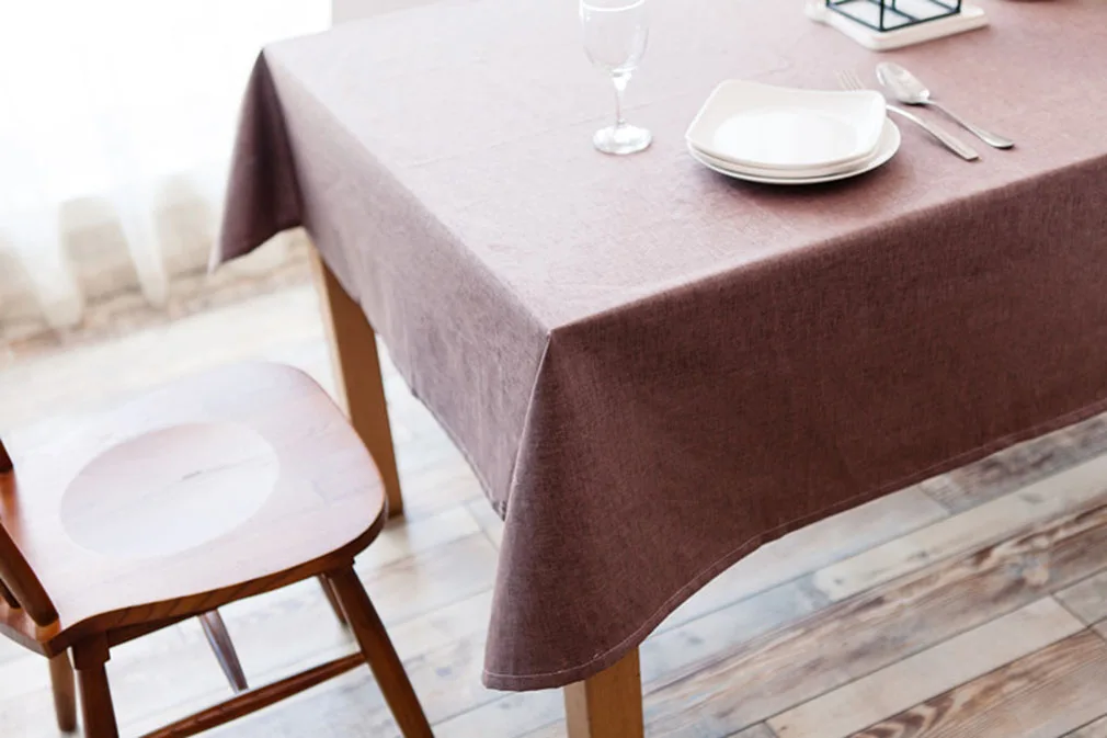 YO HOOM Minimalist Nordic Striped Waterproof Tablecloth Mediterranean Style Tea Table Cloth Kitchen Restaurant Coffee | Дом и сад