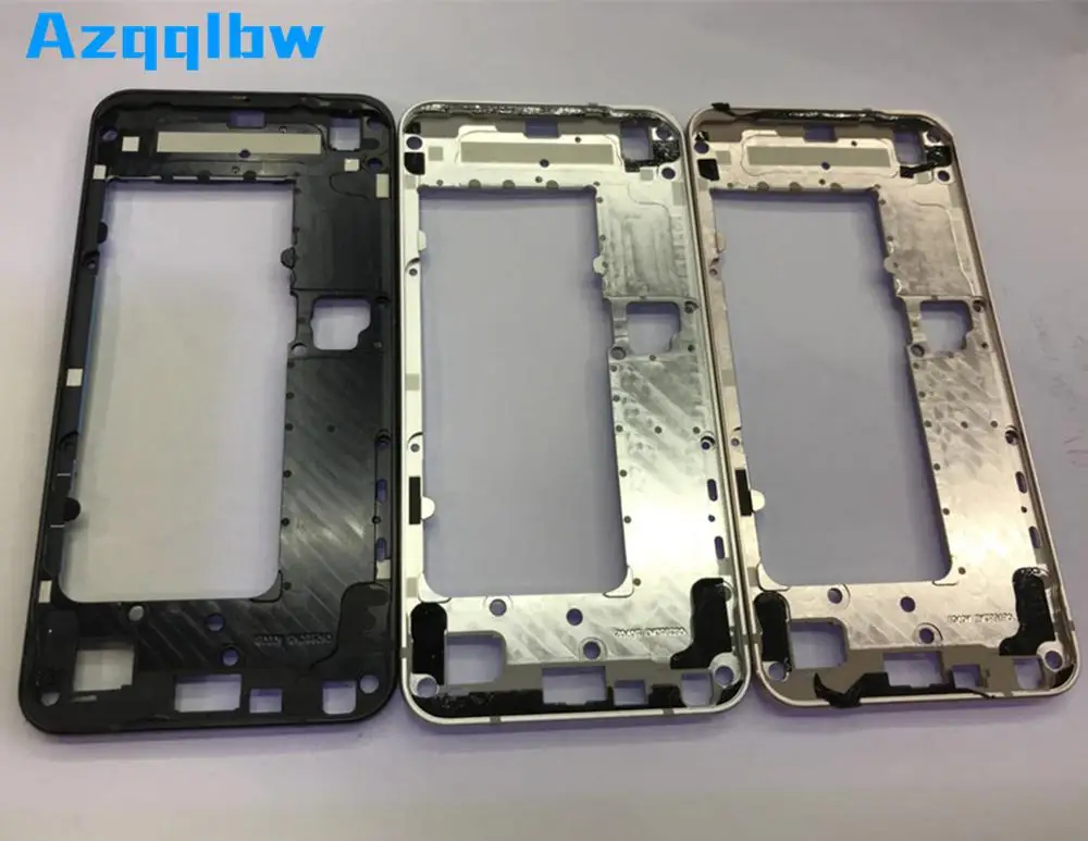 Azqqlbw для LG Q6 M700N одинарная/двойная SIM карта задняя рамка средняя