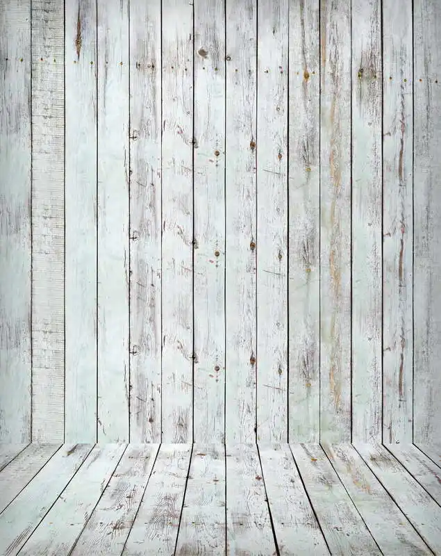 

5x7ft Light Grey Gray Wood Wall Grain Washable One Piece No Wrinkle Banner Photo Studio Background Backdrop Polyester Fabric