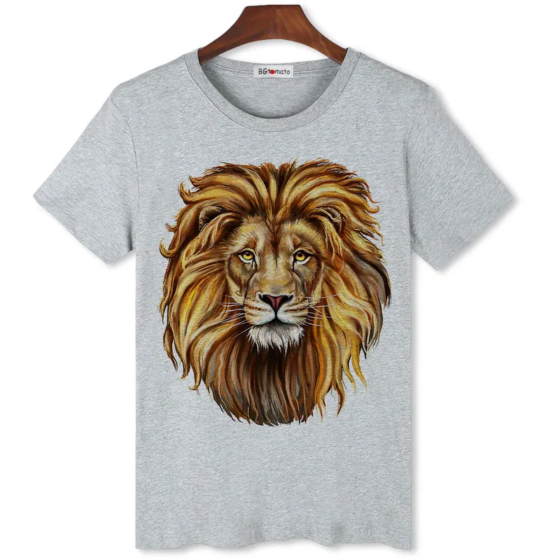 

bgtomato New Style Compression Shirt the King of Lion 3d T-Shirt Men's Good Quality Brand Tops Summer Fashion Anime Tshirt