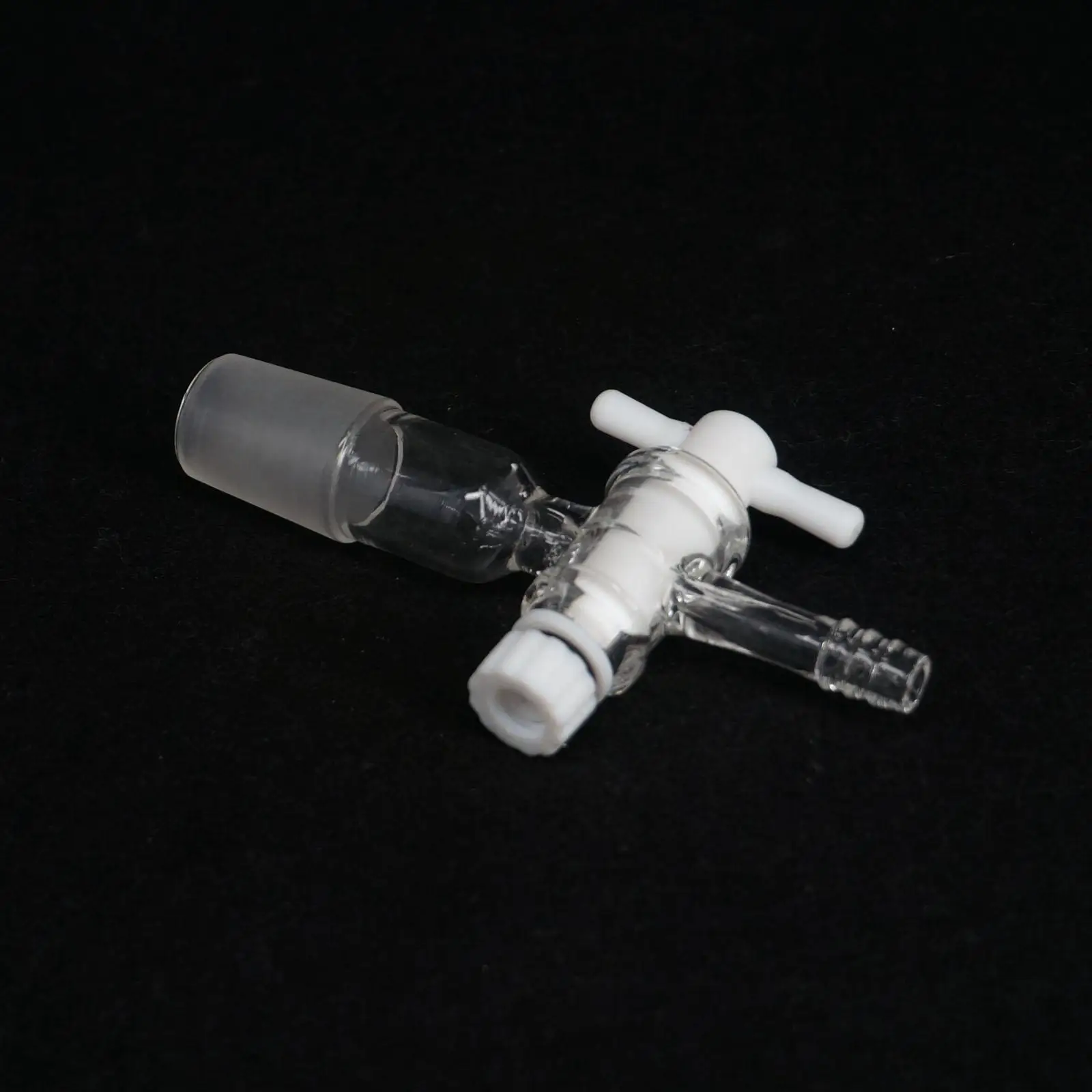 24/29 шарнир лабораторное стекло прямой адаптер с PTFE стопкок 125 мм длина посуды |