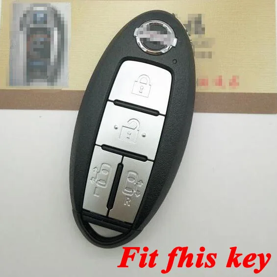 10 шт. силиконовый резиновый чехол для автомобильного ключа Nissan quest Elgrand Nv200 Evalia