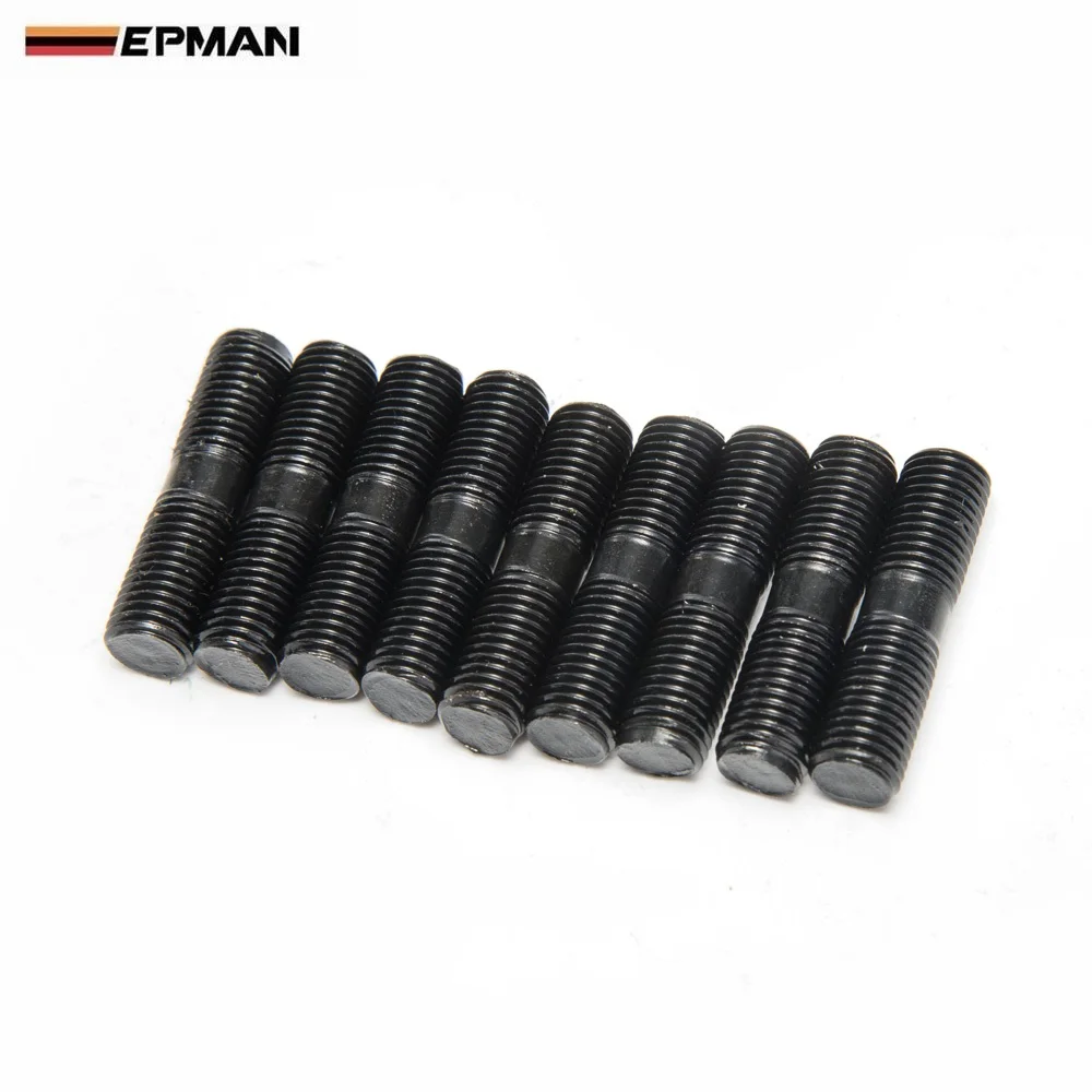9 x Stud Kit M10x1.25 для Mitsubishi DSM 1G EVO1 ~ 10 Turbos Turbo L:40 мм EP CGQ207| |