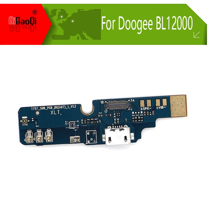 usb разъем плата зарядки Для Doogee BL12000/BL12000 Pro гибкий телефон зарядка кабелей модуль сотового телефона мини USB порт