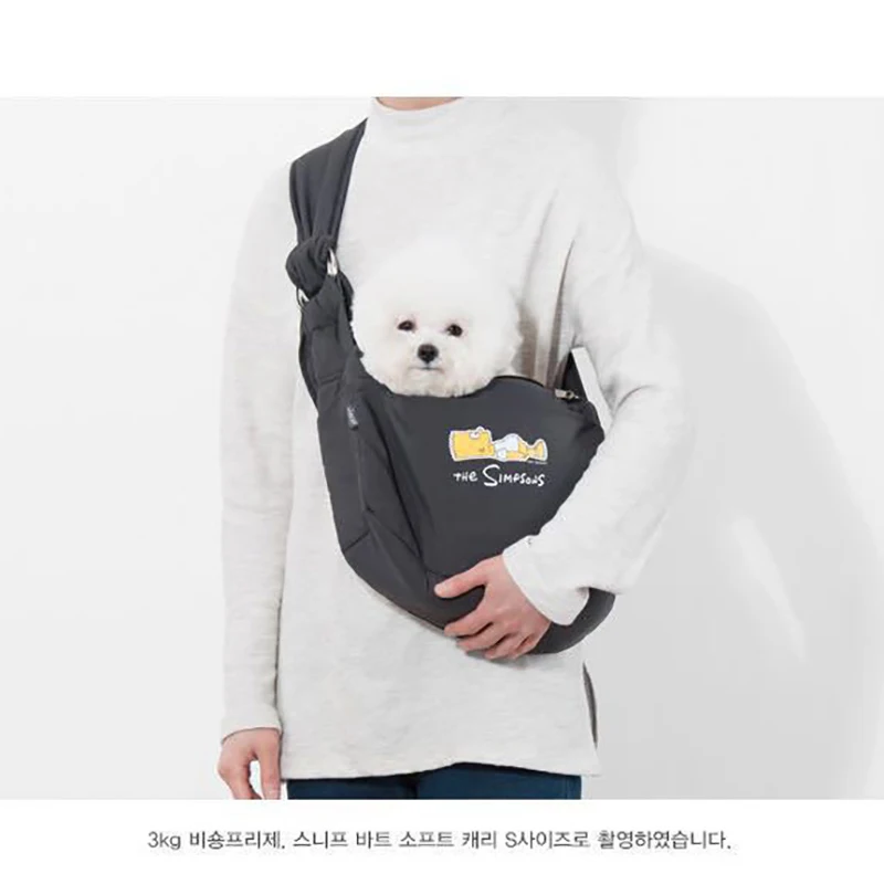 Breathable Travel Hands-Free Dog Carriers Reversible Double-sided Pet Shoulder Bags Pocket Small Cat Carrier Bag | Дом и сад