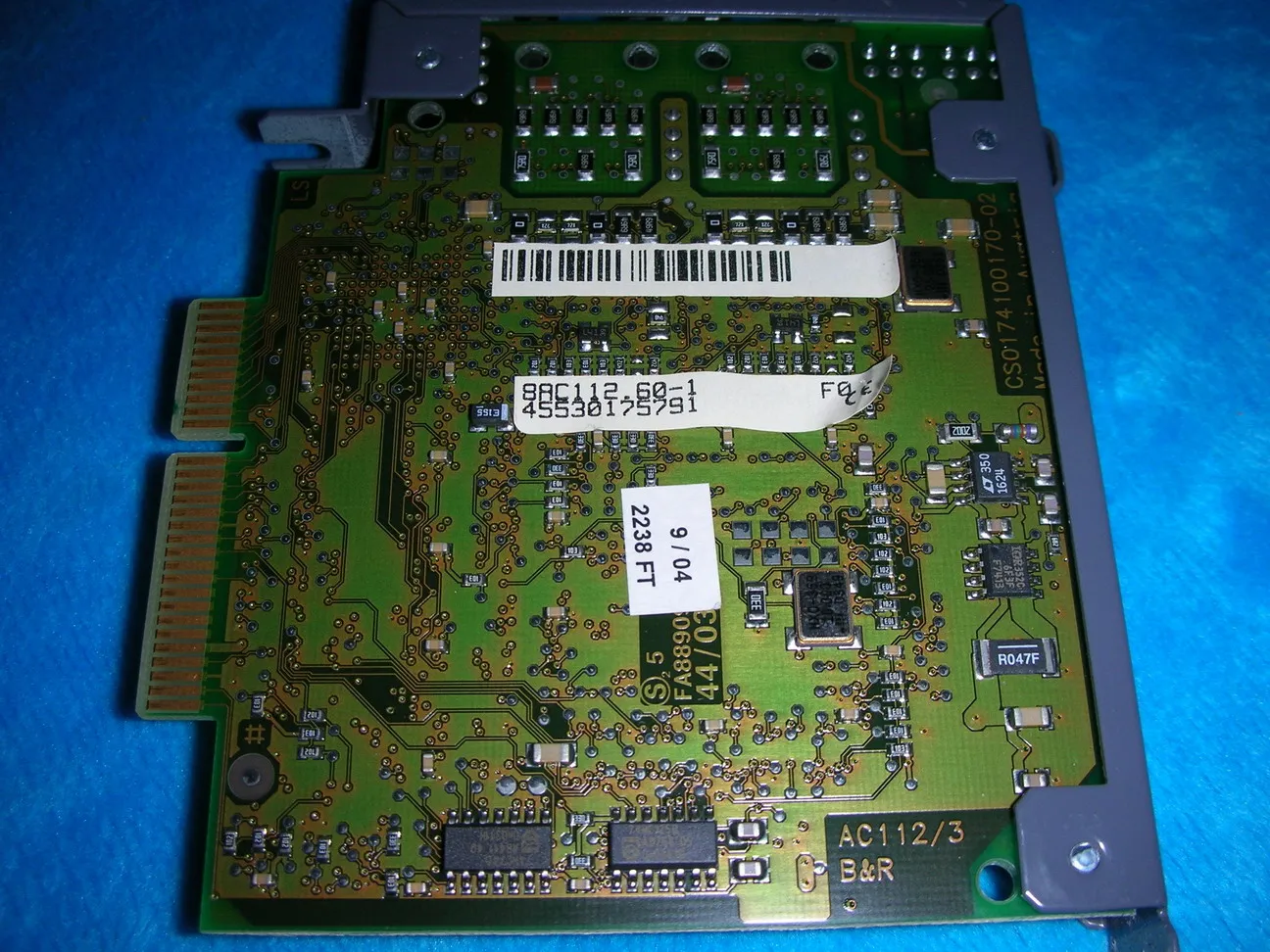 1 шт. б/у B & R bei Calais AC112 панель 8 AC112. 60 1|calais|panel |