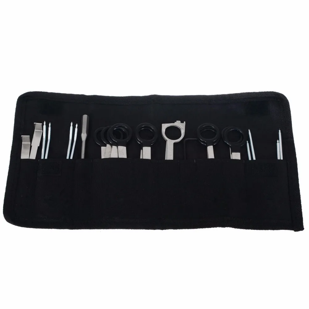 Инструменты для разборки автомобильного радио 20 шт. инструмент снятия ключей из