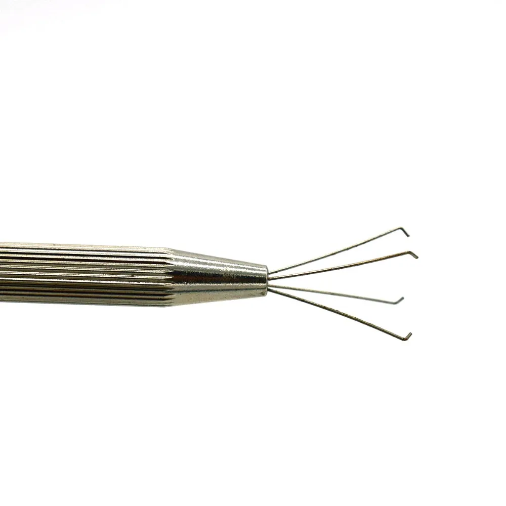 

1Pcs 4 Prong Holder Pick Up Tool Tweezer for Diamonds Gems Gemstones & Beads