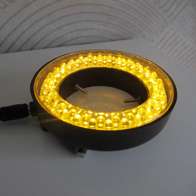 60 шт. кольцевые лампы для микроскопа 220 В 110 В|microscope ring lamp|microscope adaptermicroscope led light |