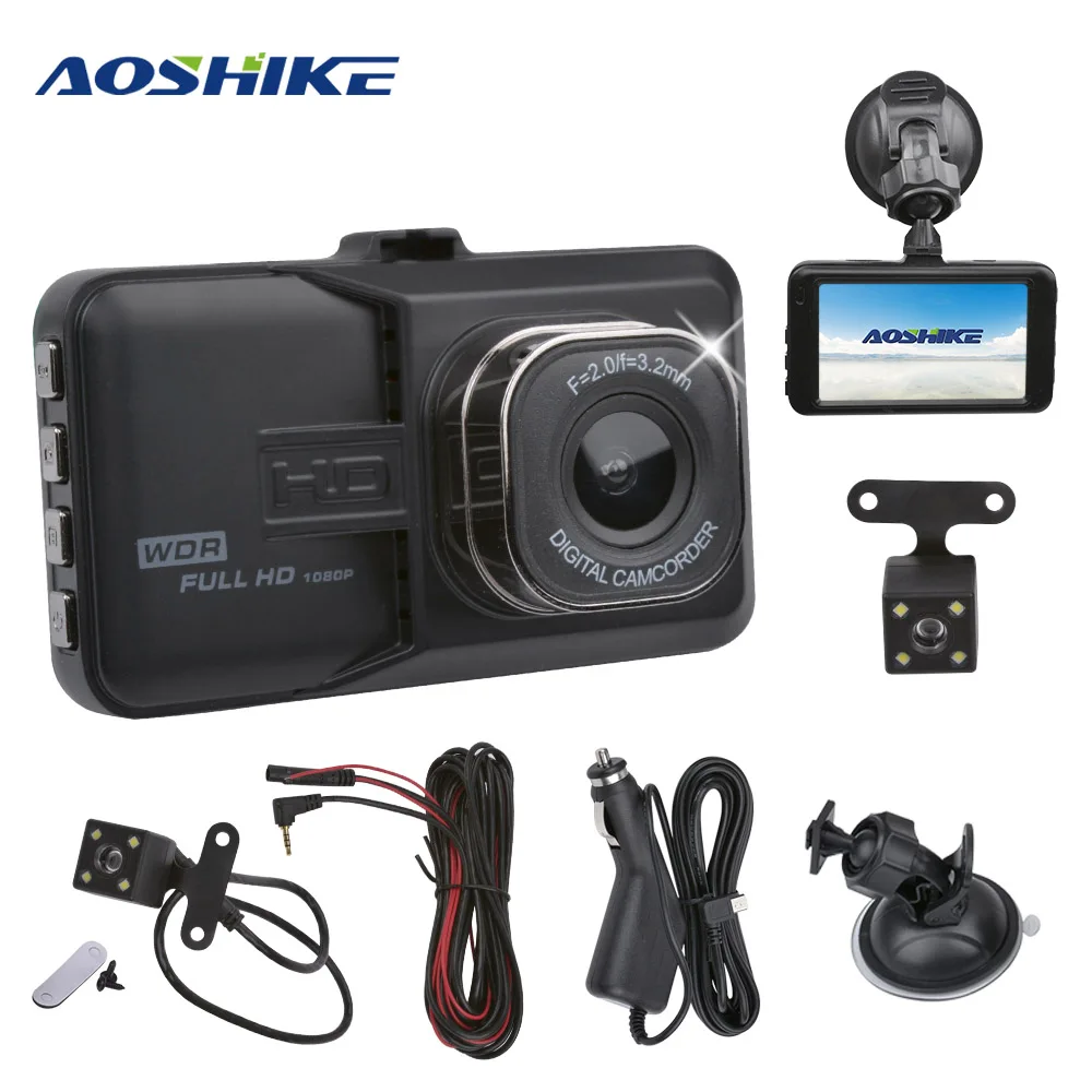 AOSHIKE 3 дюймовый цинковый сплав сенсорный HD 720P 480P автомобильный зеркальный