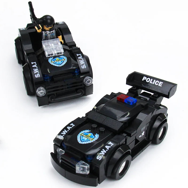 Детские развивающие строительные блоки игрушка Совместимость с legoingly city Special police