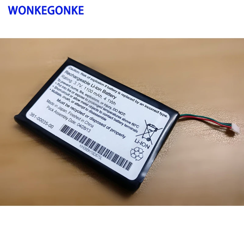 WONKEGONKE 1100 мАч для Garmin Edge 800 810 высококачественные аккумуляторы|Аккумуляторы