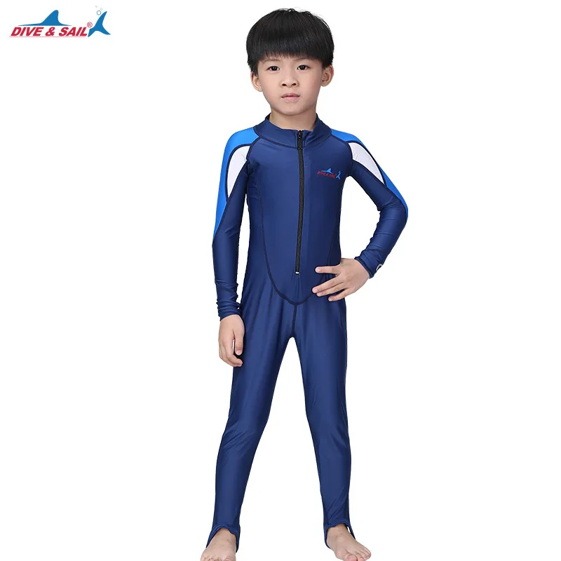 

Neoprene wetsuit for kids diving suits children swimwears long sleeves girls boys surfing one piece snorkeling rashguard wetsuit