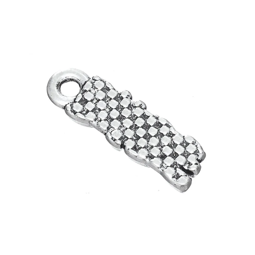 30 шт. ручная работа подвески ювелирные изделия буквы младенец цинковый сплав