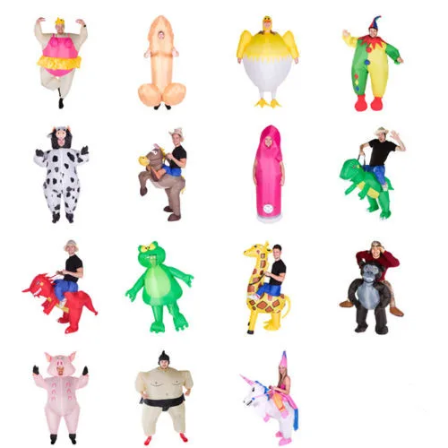Purim costumes Adults Halloween costume for kids Inflatable Dinosaur Costume Party Anime Carnival |