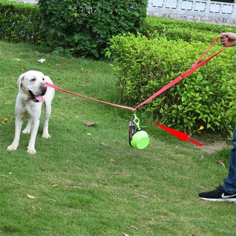 Многоцелевые поводки из нейлона для двух собак двойной поводок свободные руки