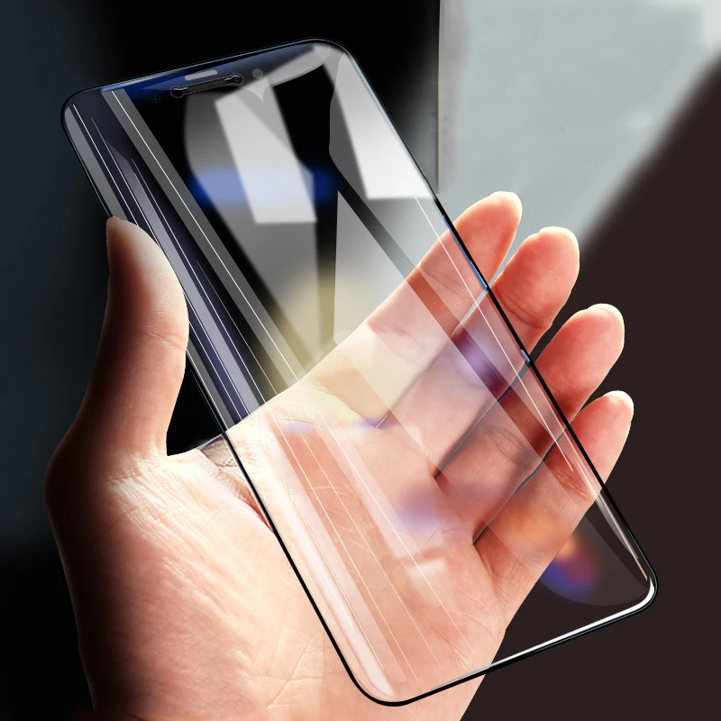 NFH 5D стекло для iPhone X защитная пленка экрана изогнутые края полное покрытие