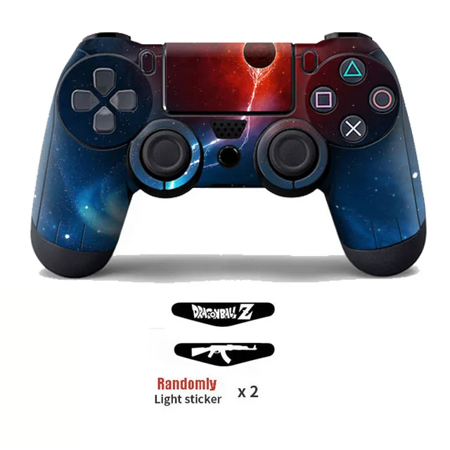 2 Виниловая наклейка для PS4 беспроводной контроллер геймпад Защитная крышка наклейка для Playstation 4 контроллер Джойстик - Цвет: 2