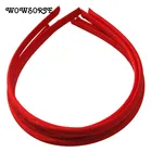 Повязка на голову Wowsorie детская, 5 шт.лот, атласная, 10 мм