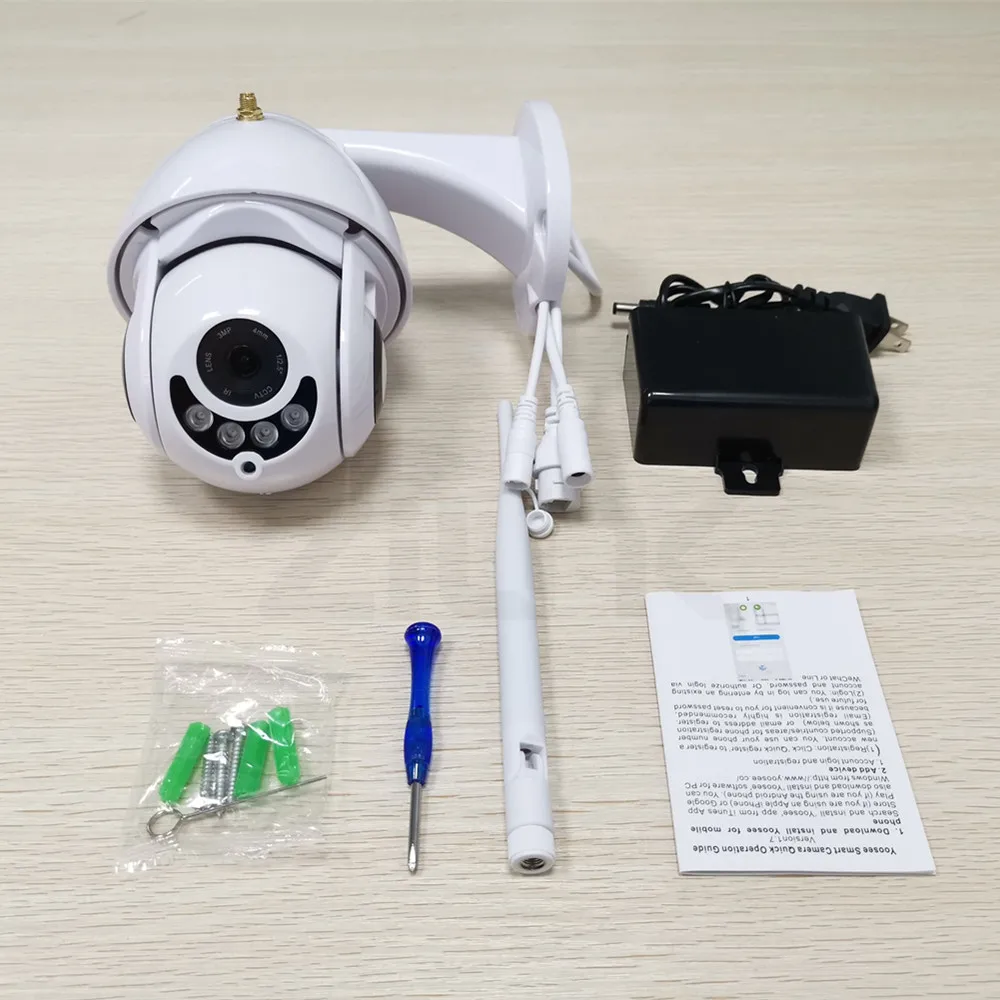 Wifi камера 1080P PTZ открытый скоростной купол беспроводной проводной CCTV безопасности IP камера 2MP HD IR двухстороннее аудио Onvif Yoosee APP